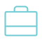 business case icon blue